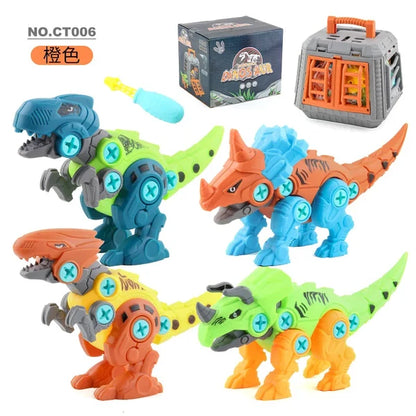 TIVEXE™ BuildASaur Pro | 4-in-1 Dinosaur Building Kit with Electric Drill