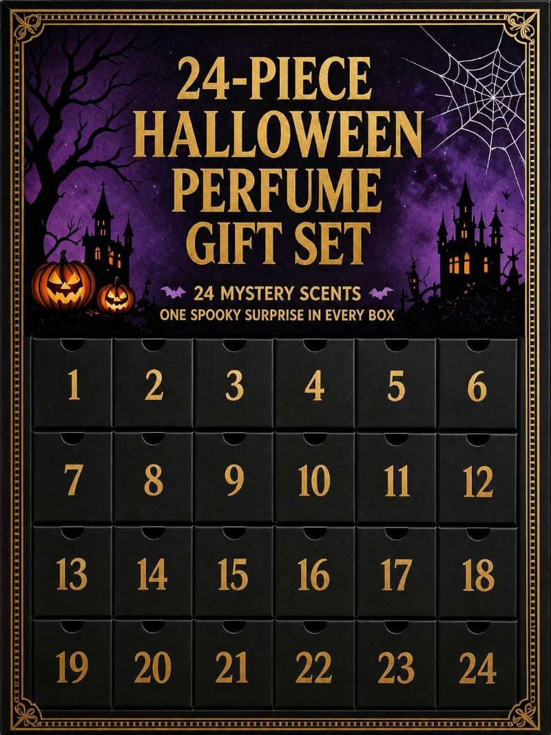 Midnight Scents™ — 24-Door Halloween Fragrance Mystery Box