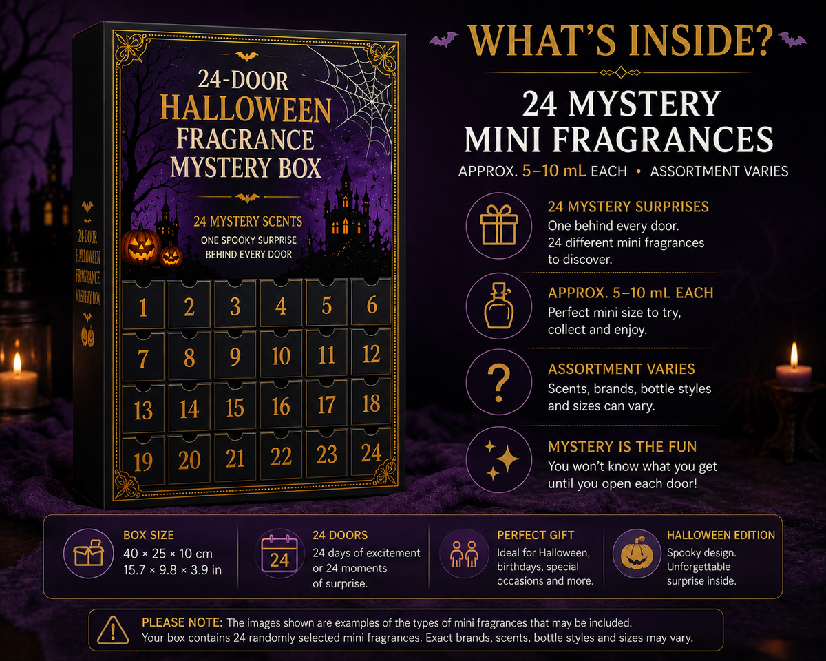 Midnight Scents™ — 24-Door Halloween Fragrance Mystery Box