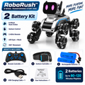 RoboRush™ 8-Wheel Transforming Stunt Dog