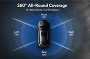 RoadGuard 360™ 4-Channel Dash Cam