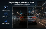 RoadGuard 360™ 4-Channel Dash Cam