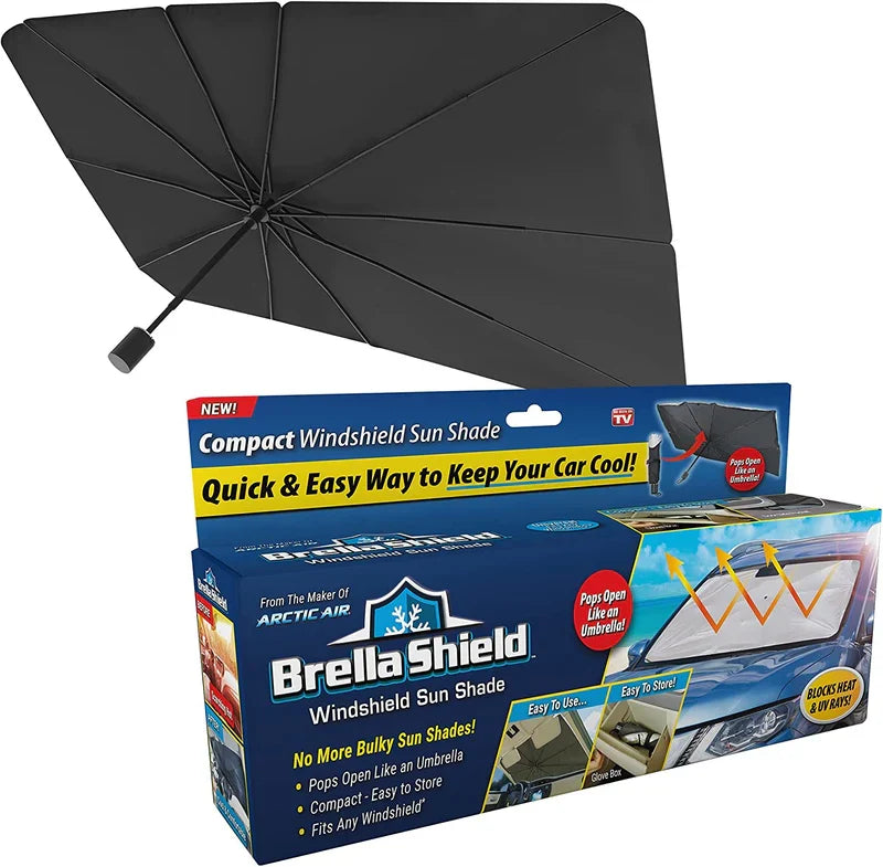 TIVEXE™ AutoShade Pro | Foldable Car Windshield Sun Shade